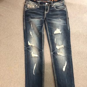 Rock revival skinny jeans